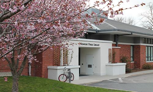 Library Back Entrance