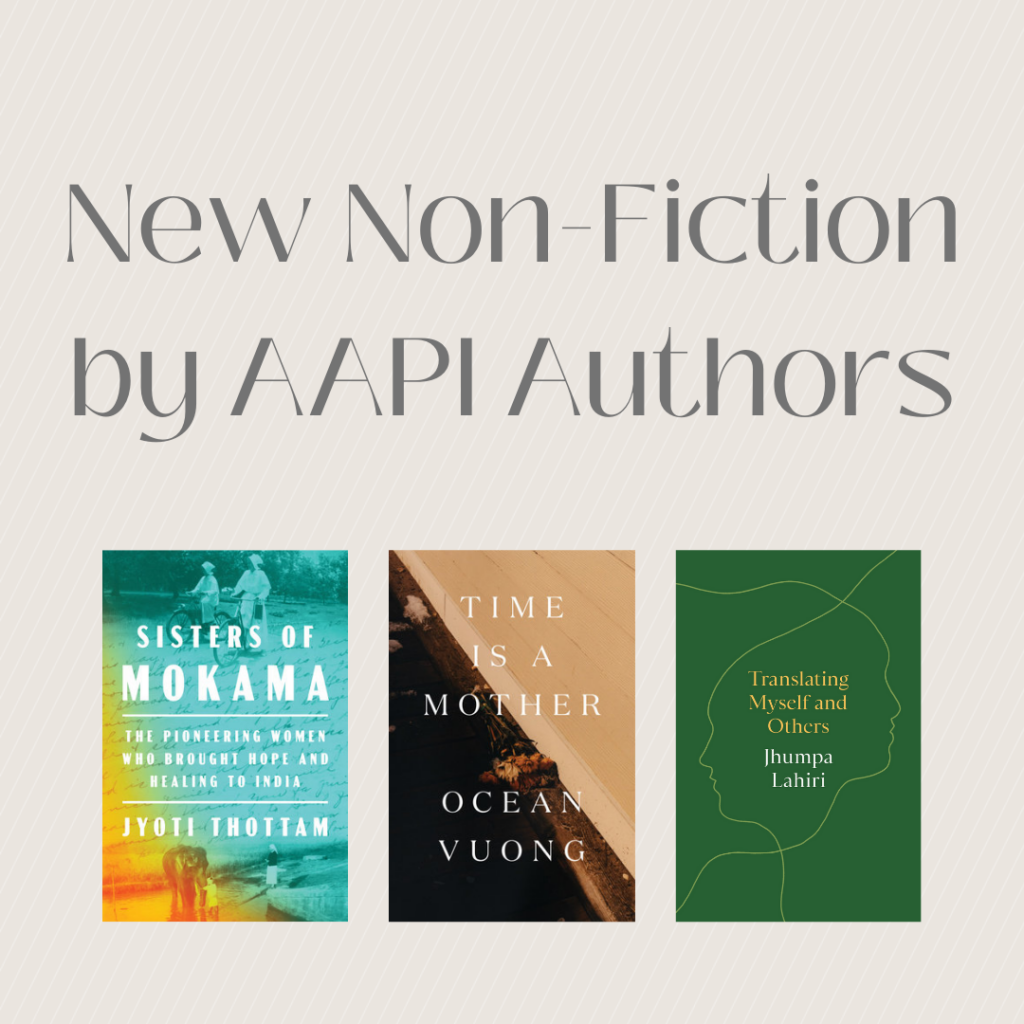 New Non Fiction by AAPI Authors