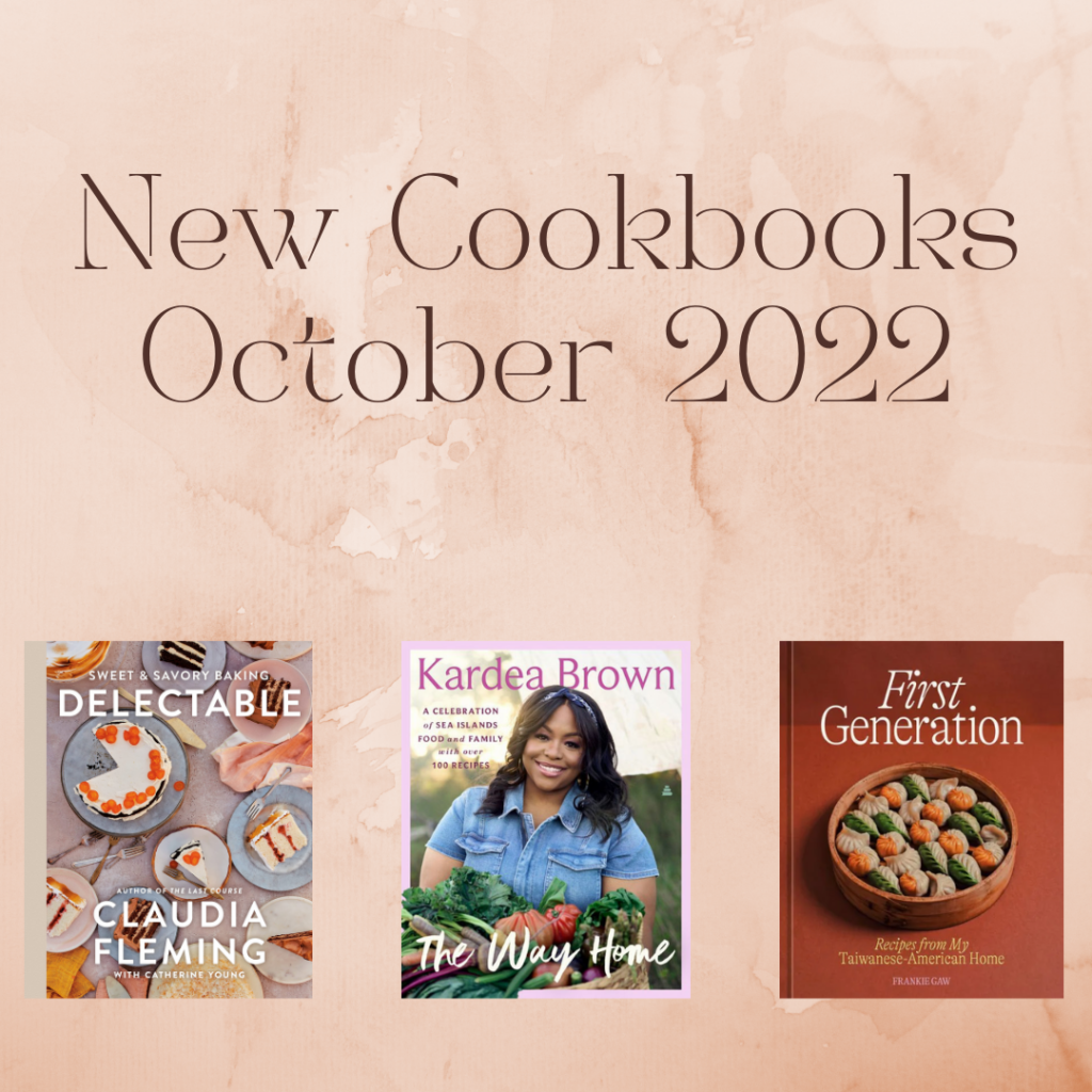 New Cookbooks October 2022