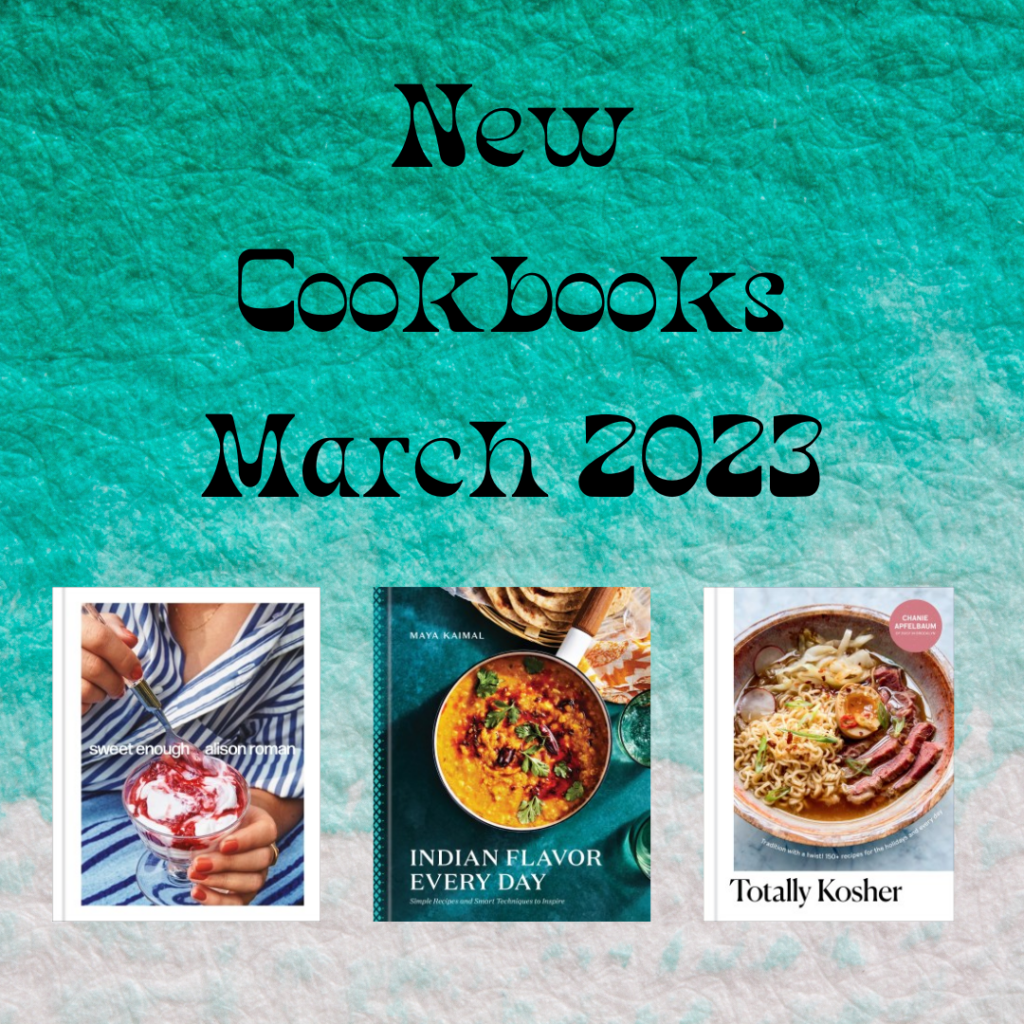 New Cookbooks March 2023
