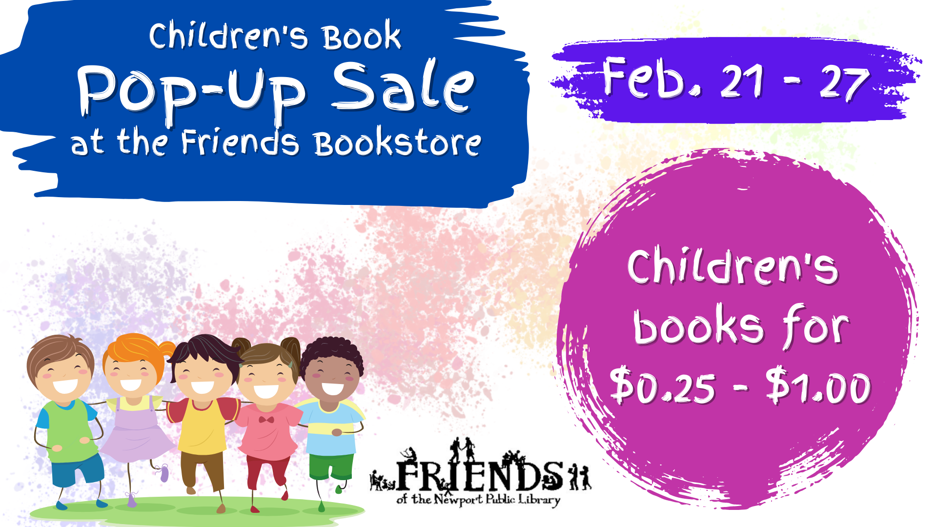Kids’ Book Popup Sale