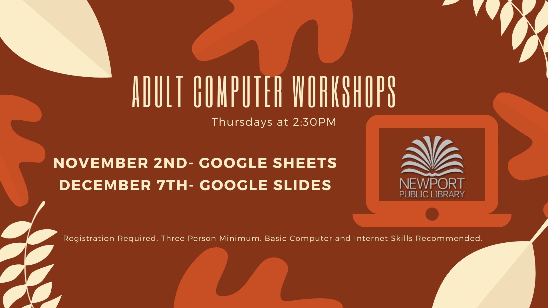 Computer Workshops for Adults