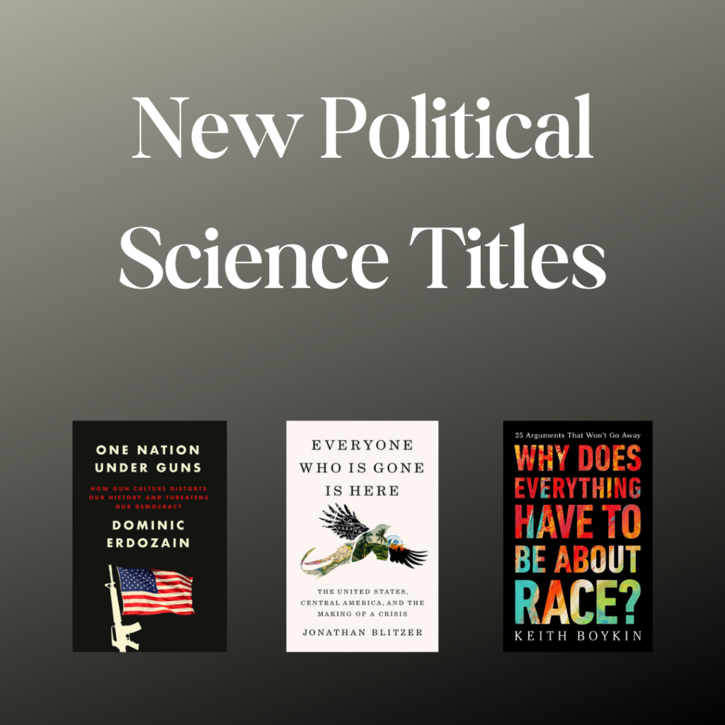 New Political Science Titles