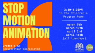 Stop Motion Animation Flyer