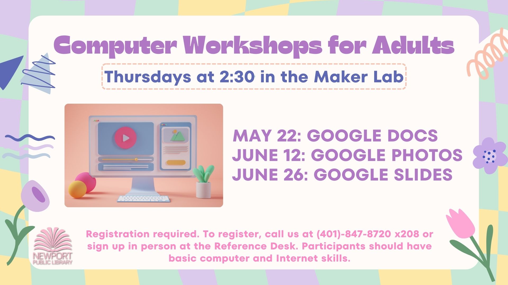 Computer Workshops for Adults