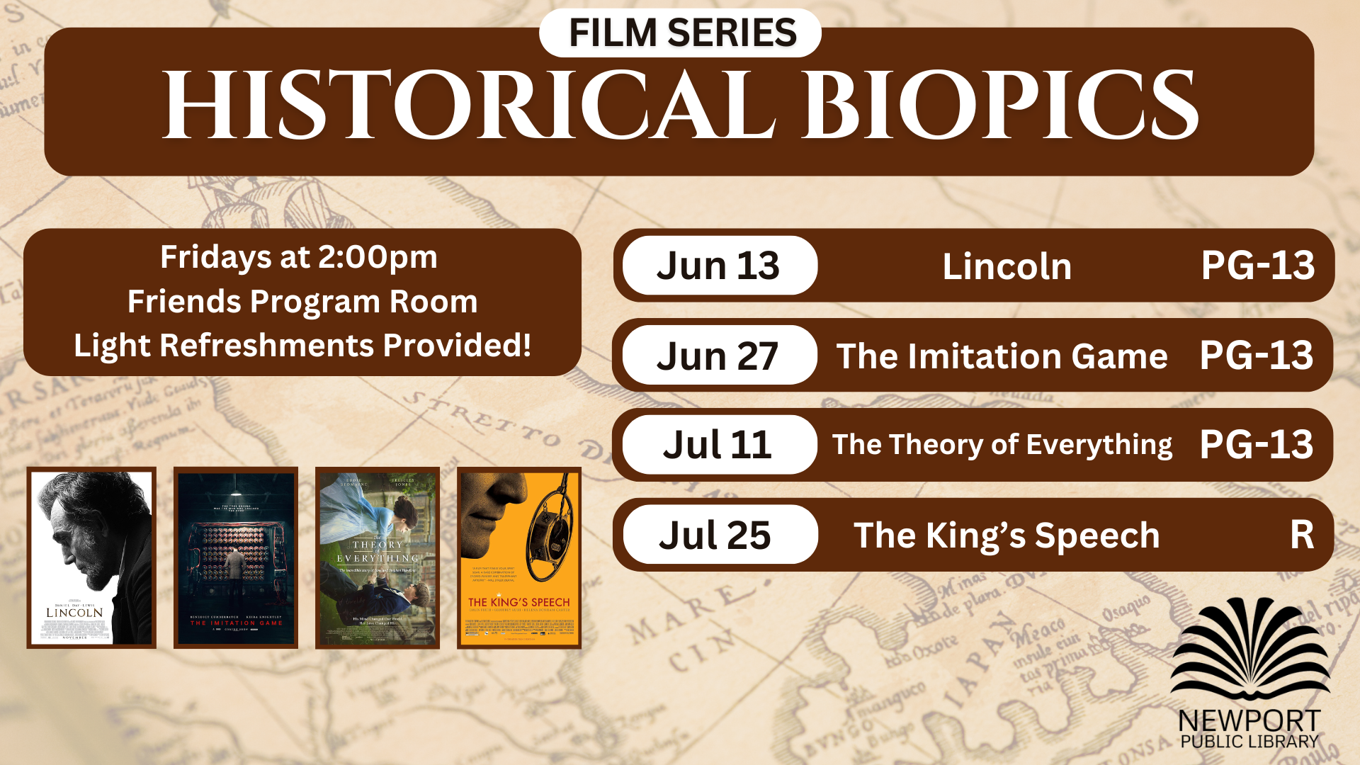 Film Series: Historical Biopics
