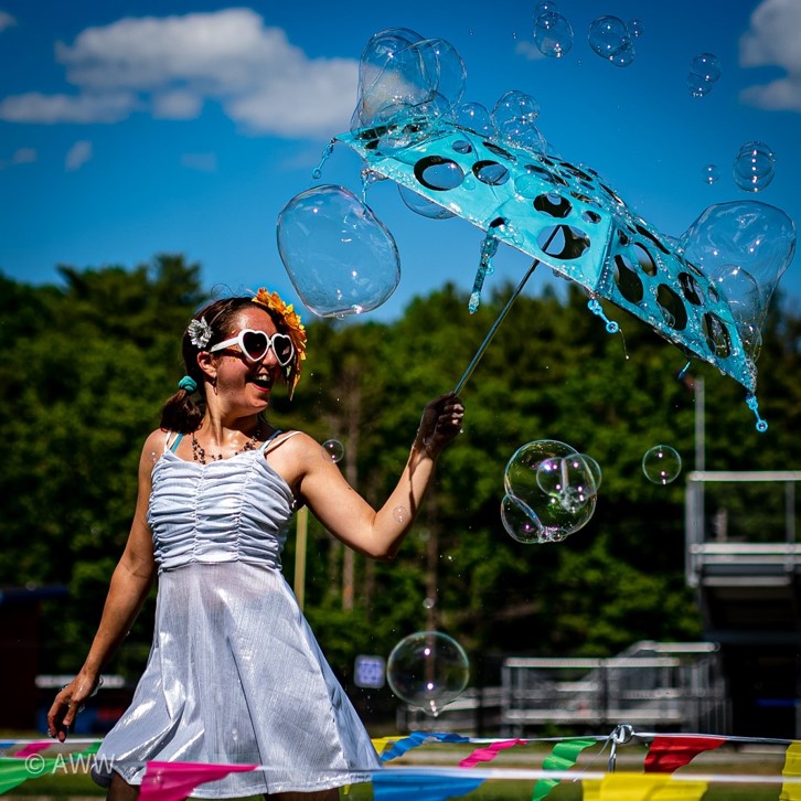 Outdoor Bubble Show