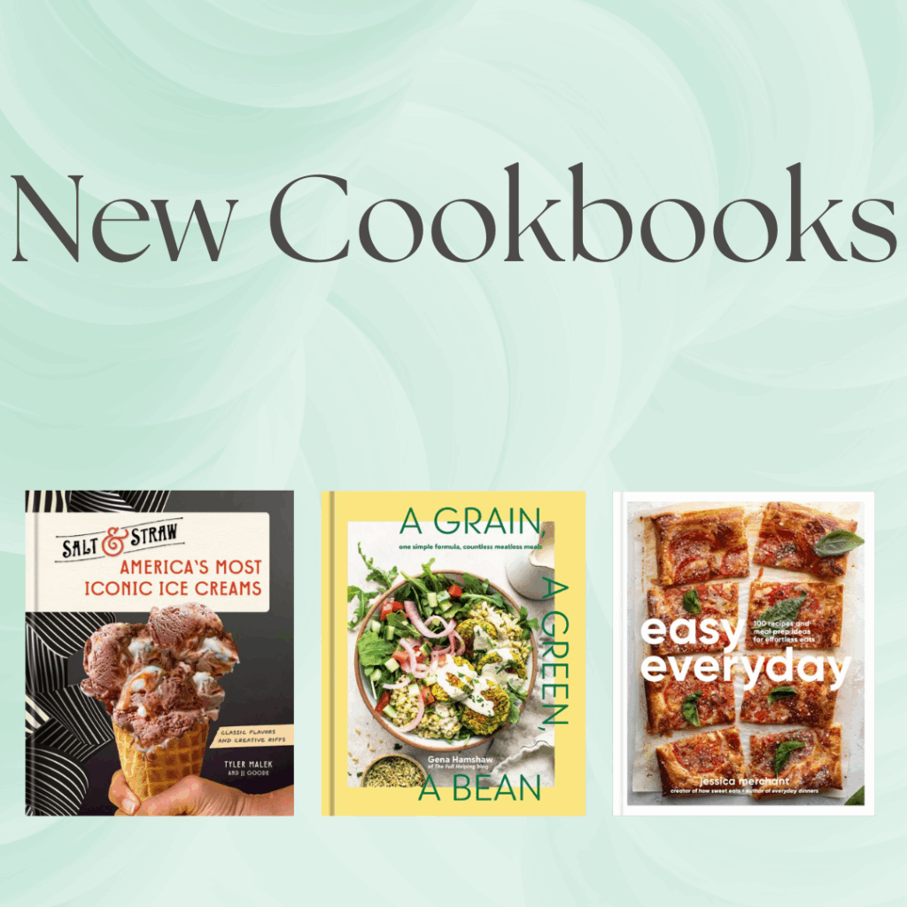 new cookbooks may 25