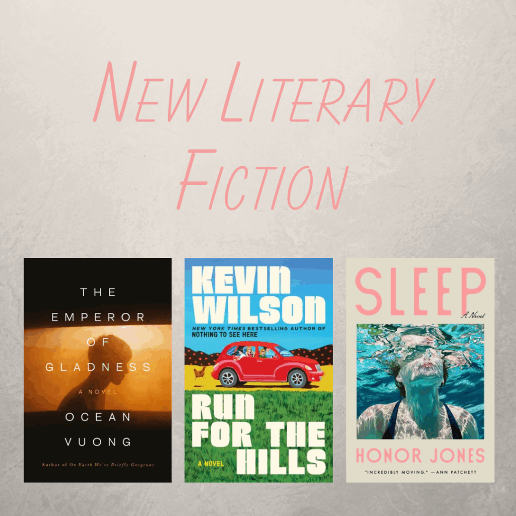 New Literary Fiction 1 new literary fiction may 25
