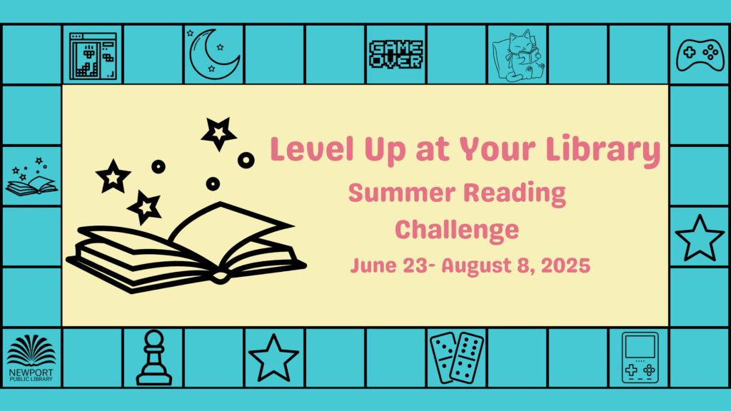Newport Public Library Summer Reading 2025 1 SRPbanner