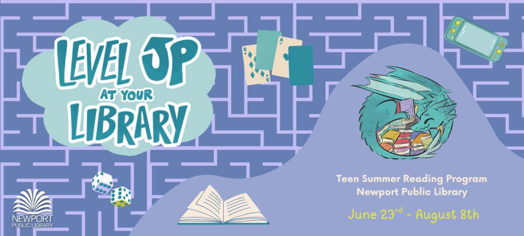 Teen Summer Reading Program Coming Soon! 1 Website Banner 17 x 11 in 1