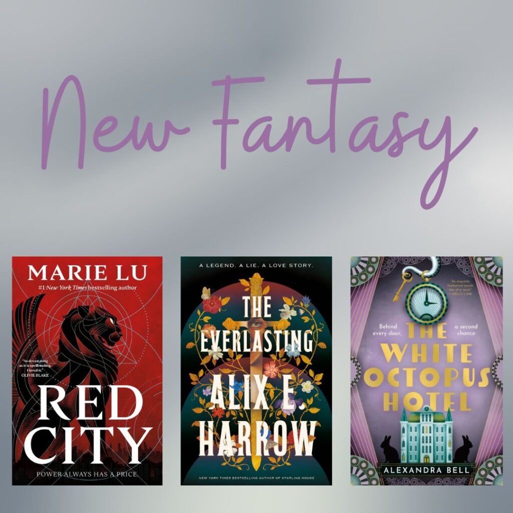 New Fantasy Novels 3 New Fantasy