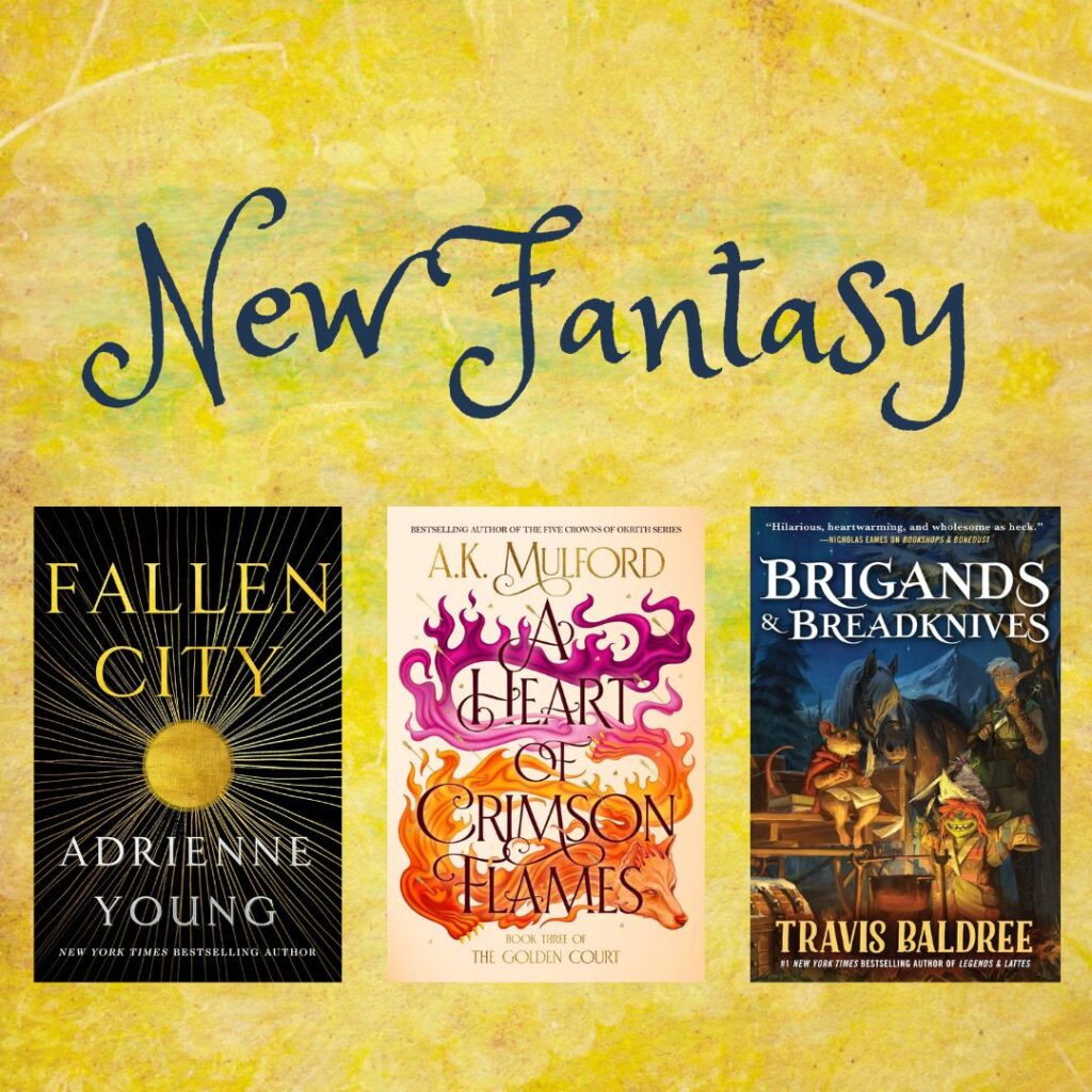 New Fantasy Novels 5 New Fantasy1
