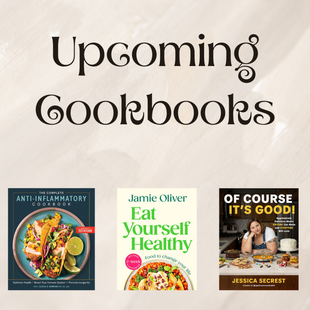 Upcoming Cookbooks 2 Heading