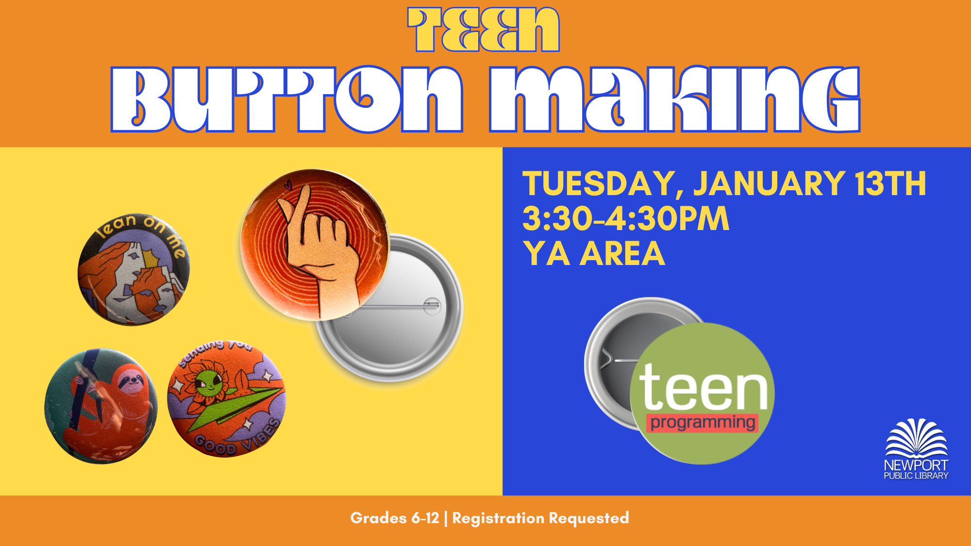 button making flyer