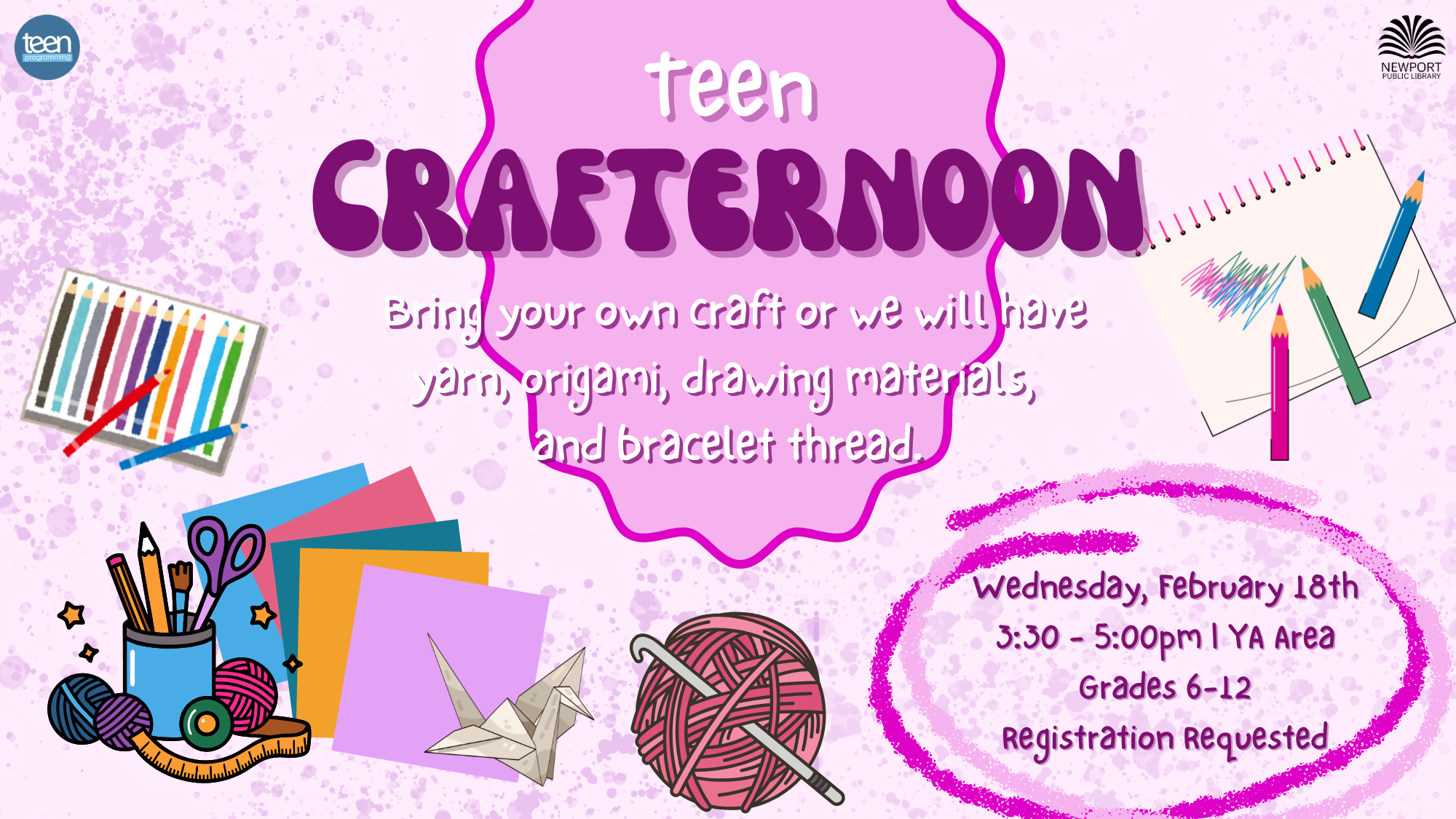 Teen Crafternoon