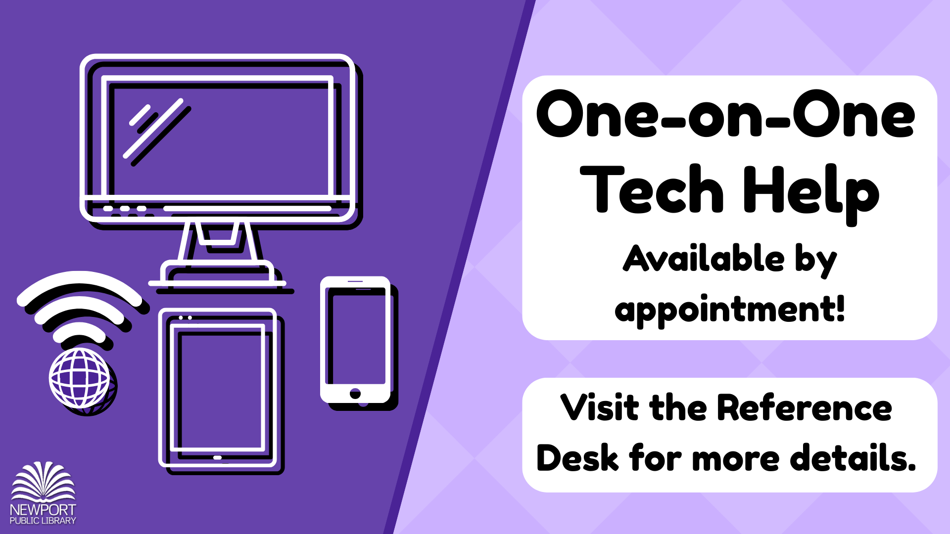 One-on-One Tech Help