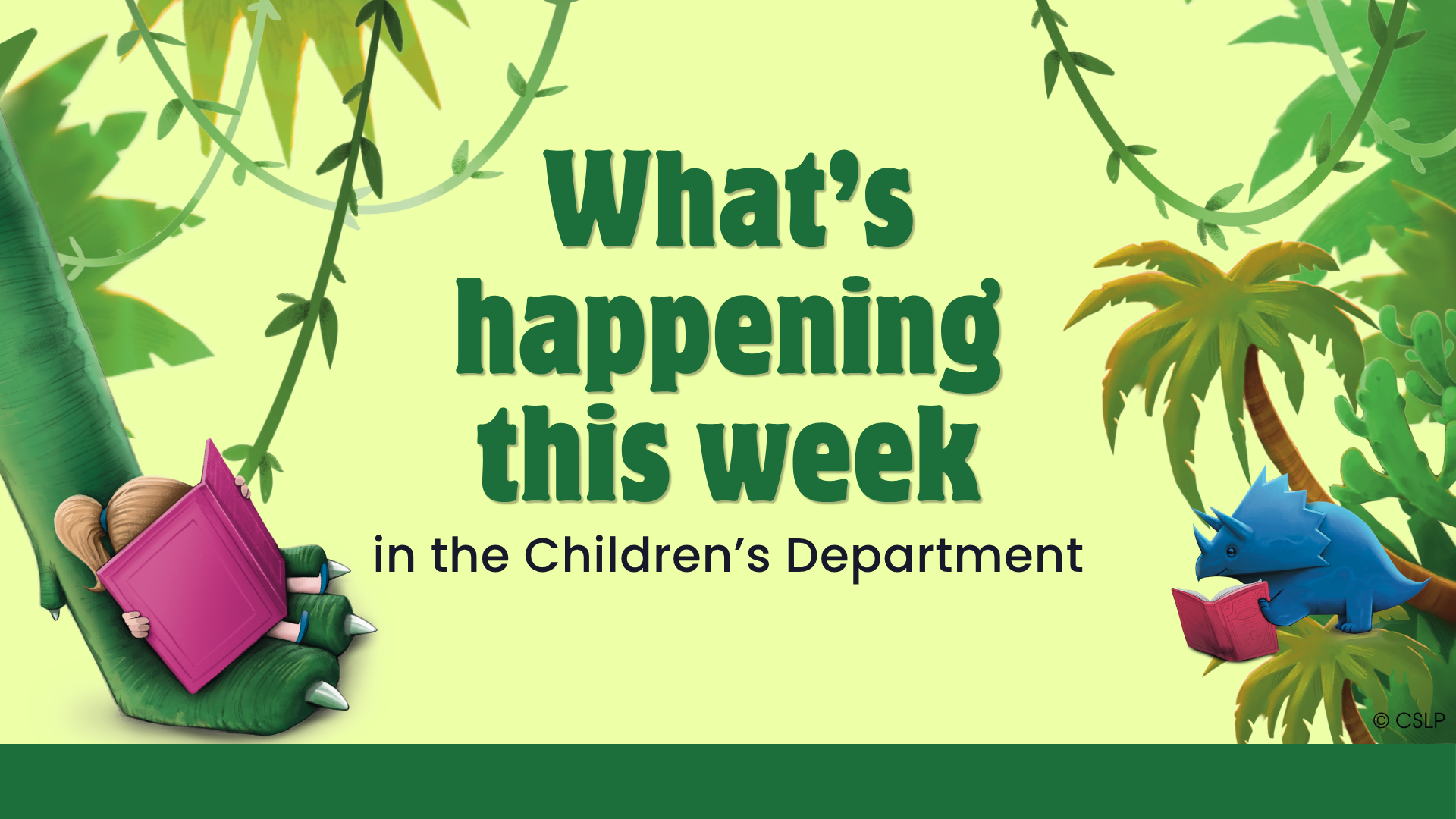 This Week in the Children’s Department