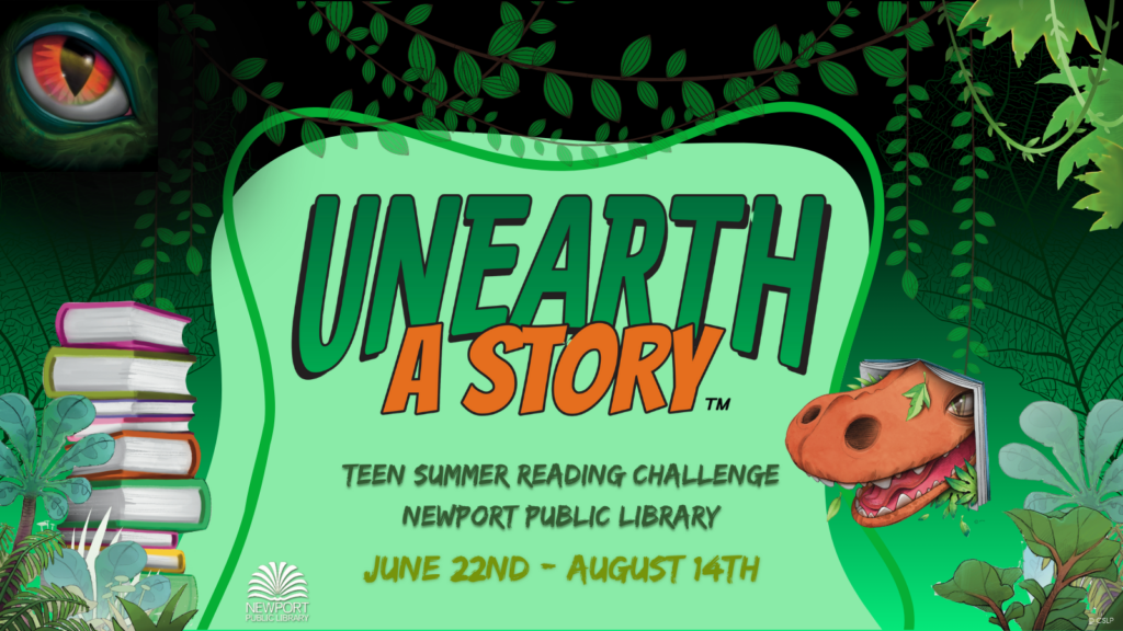 Unearth A Story: Teen Summer Reading Program 2026 1 srp 2026 webpage header